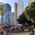 Centro – marché populaire près des buildings