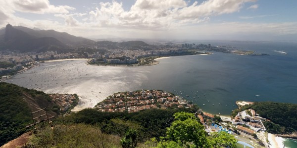 Pain de Sucre : vue sur Botafogo, Flamengo et Central