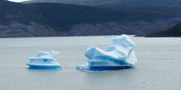 Icebergs du glacier