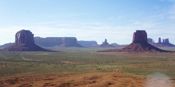 La plaine de la Monument Valley