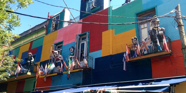 Caminito : façades colorées
