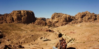 Vue sur Petra